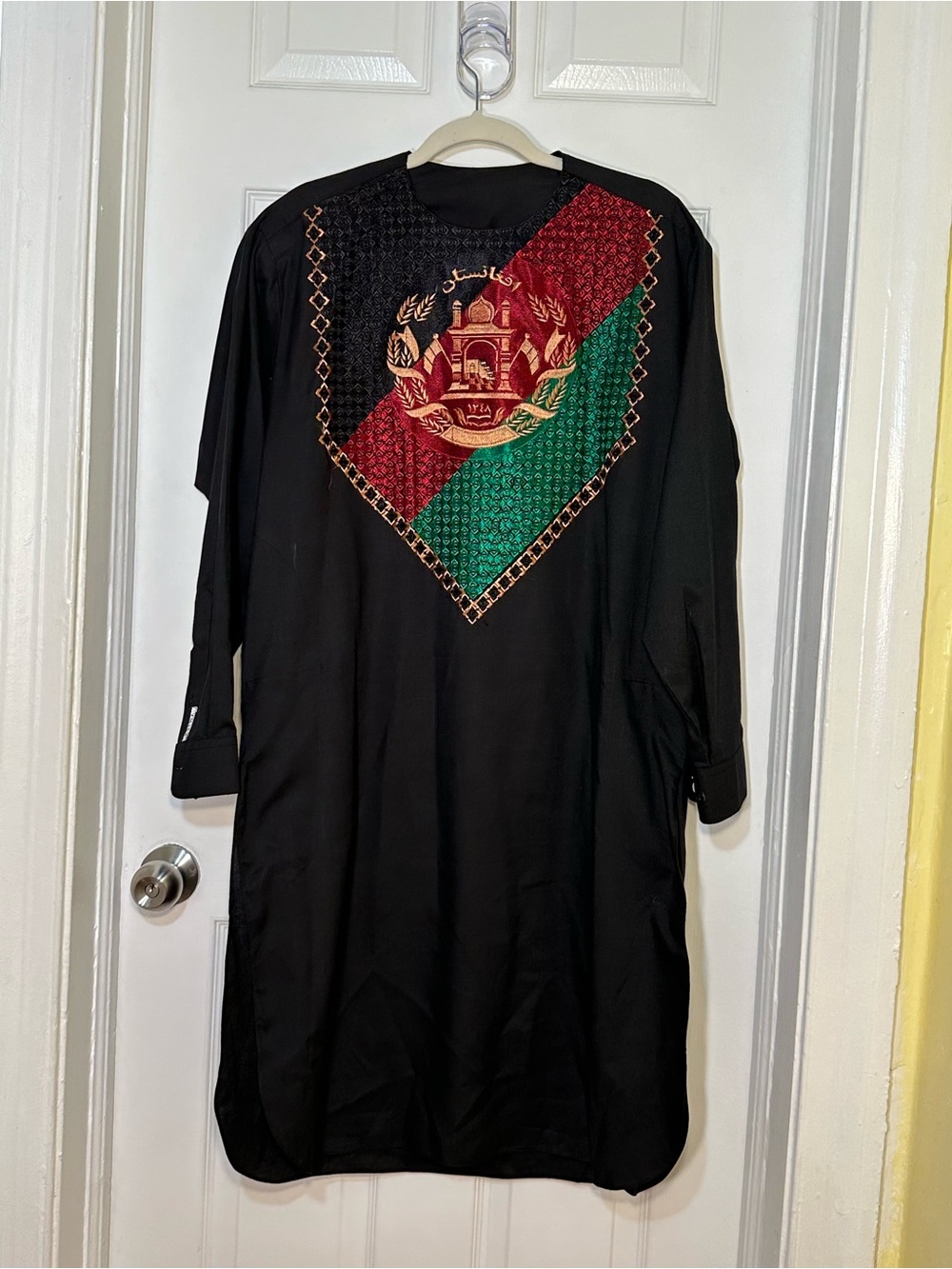 Afghan Men's Perahan Tunban Traditional Eid Outfit Set with Pants